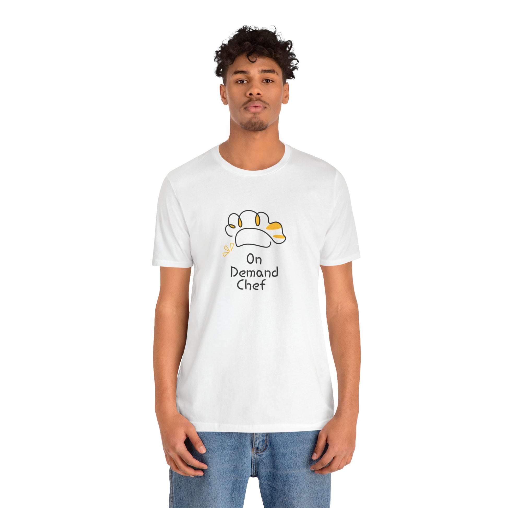 Super Comfortable "On-Demand Chef" Unisex Cotton T-Shirt - Top Kitchen Essentials