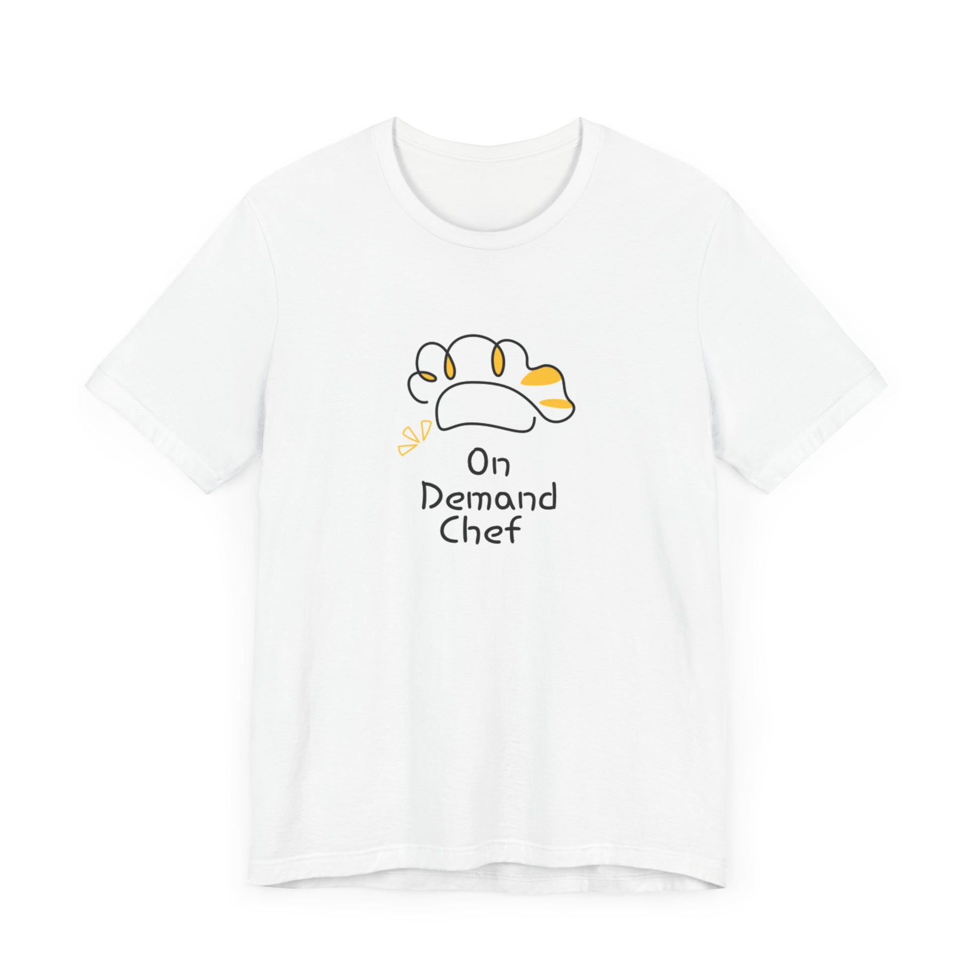 Super Comfortable "On-Demand Chef" Unisex Cotton T-Shirt - Top Kitchen Essentials