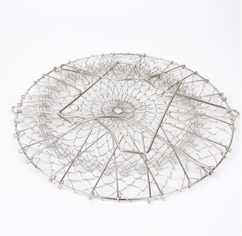 Fantastic Multifunctional Deep Fry Basket Stainless Steel  Frying Cooking Washing - Top Kitchen Essentials