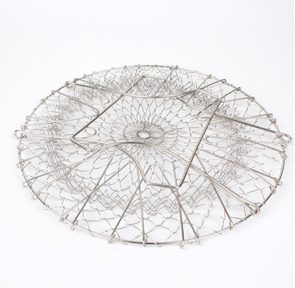 Fantastic Multifunctional Deep Fry Basket Stainless Steel  Frying Cooking Washing - Top Kitchen Essentials