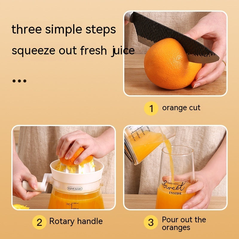 Fantastic Multi-functional Small Juicer Manual Kitchen Tools - Top Kitchen Essentials